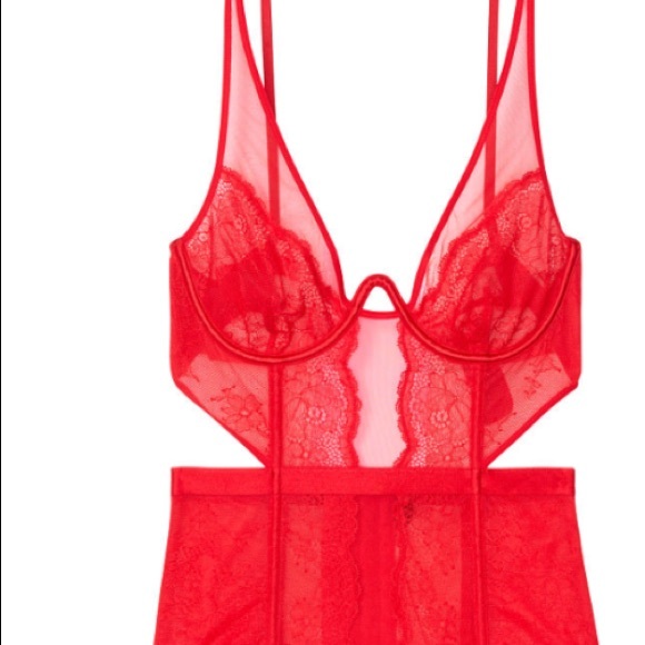 Victoria Secret VERY SEXY Chantilly Lace Corset - Picture 8 of 8